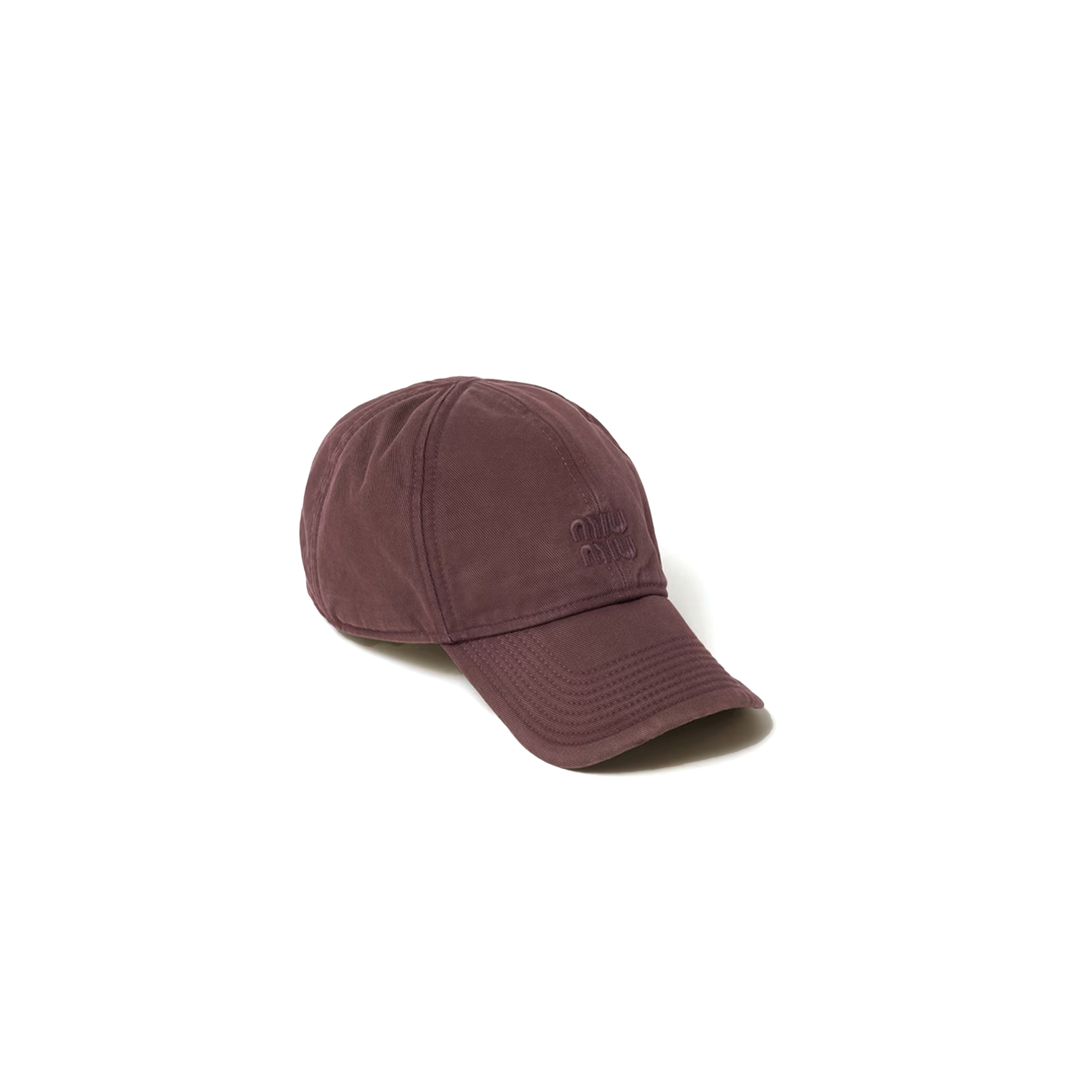 MIU MIU HAT DRILL BASEBALL CAP 5HC370